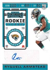 Ryquell Armstead autographed Football Card 2019 Panini Contenders Rookie #163