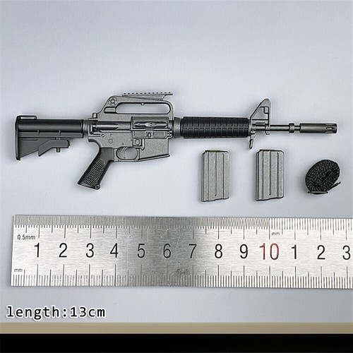 1Set 1:6 Scale Rifle Weapon Model Soldier Warrior Gift Male Action Figure Set - Picture 5 of 8