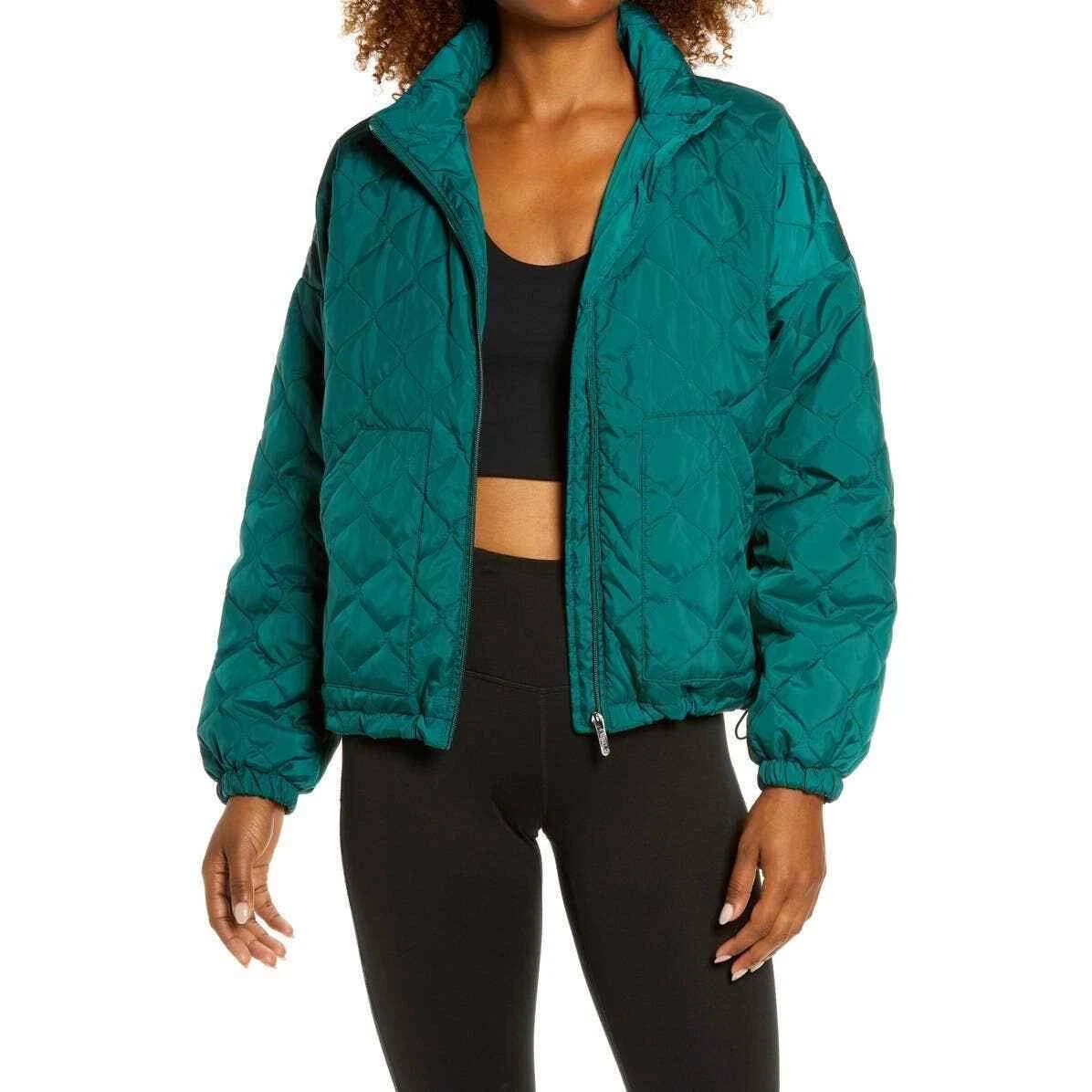 Nordstrom shop green jacket