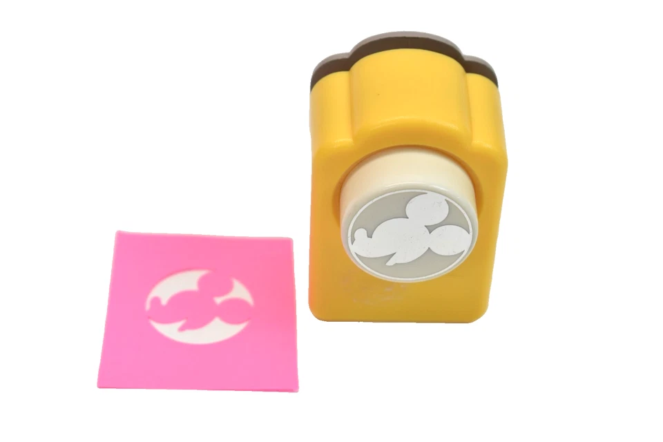 Punzón de papel con cabeza de Mickey Mouse de Disney álbumes de recortes artesanía fabricación de tarjetas de felicitación Foto 2 de 4