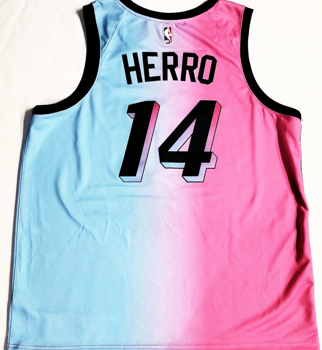 City Jersey Herro Jersey Shirt NWT-56/XXL TYLER HERRO MIAMI HEAT