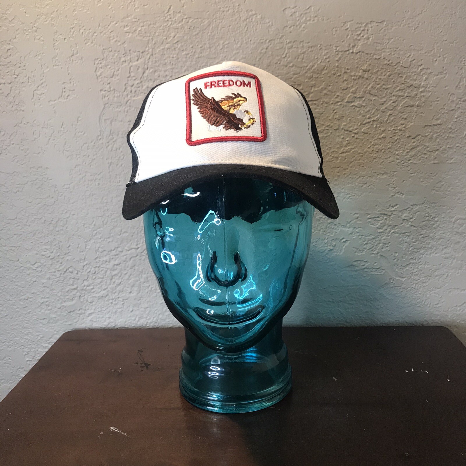 Freedom Patch Trucker Hat Eagle - image 1