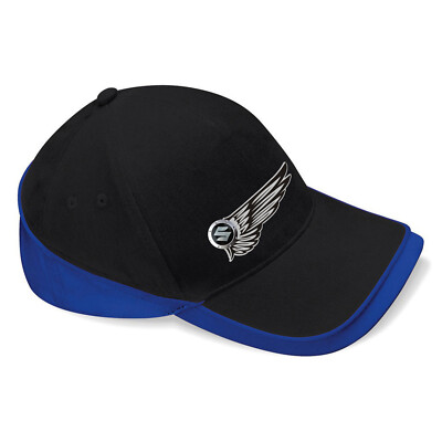 Suzuki Auto Flügel Logo car Schwarze Baseball Cap Baseballcap- K119 -SW-Blau