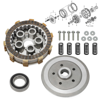 #ad For Honda TRX400EX Complete Clutch Center Hub Pressure Plate Spring Kit TRX 400X $42.99