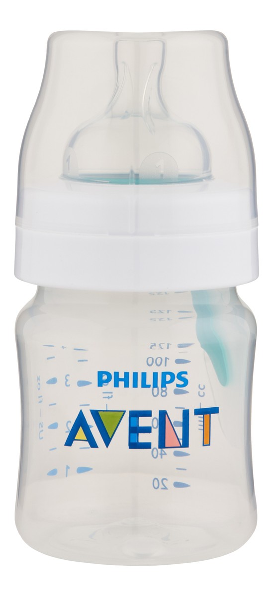 Philips Avent Anti-Colic Baby Bottle With AirFree Vent Clear Baby  Bottle