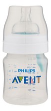 Philips Avent Anti-Colic Baby Bottle With AirFree Vent Clear 4 oz. Baby Bottle