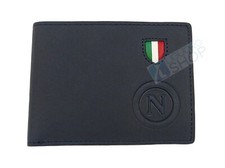 LEDER GELDBÖRSE FUSSBALL NEAPEL ITALIENISCHER MEISTER 4. ABZEICHEN OFFIZIELLES PRODUKT