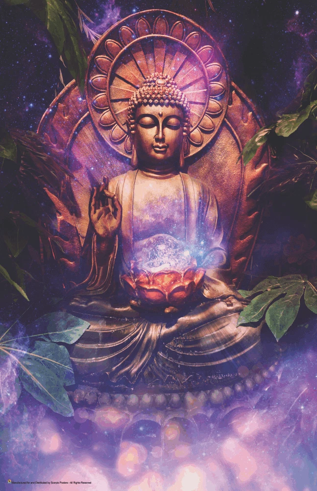 ZEN BOUDDHA BUDDHA PEACE OF MIND Grand format A0 Large Print