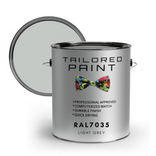 RAL7035 Light Grey Direct To Metal 1k Brush or Spray On Paint Gloss Smooth