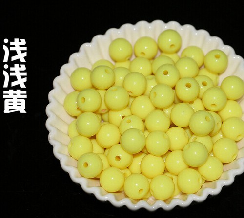 6---18mm round color acrylic beads - Picture 18 of 34