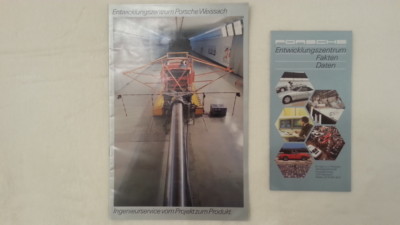 32A 171 Porsche Werk Projekt Prototyp Studie Entwicklung 911 Prospekt Brochure  
