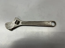 (Q) VINTAGE CRESCENT TOOL CO. JAMESTOWN NY 6” ADJUSTABLE WRENCH BLACK - VGC USA