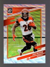 2021 OPTIC PREMIUM BOX SET WAVE PRIZM #135 JOE MIXON /299 BENGALS W/LINE QTY