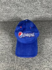 Pepsi Patch Hat Spell Out Script Logo Soft Drinks Soda Snapback Baseball Dad Cap
