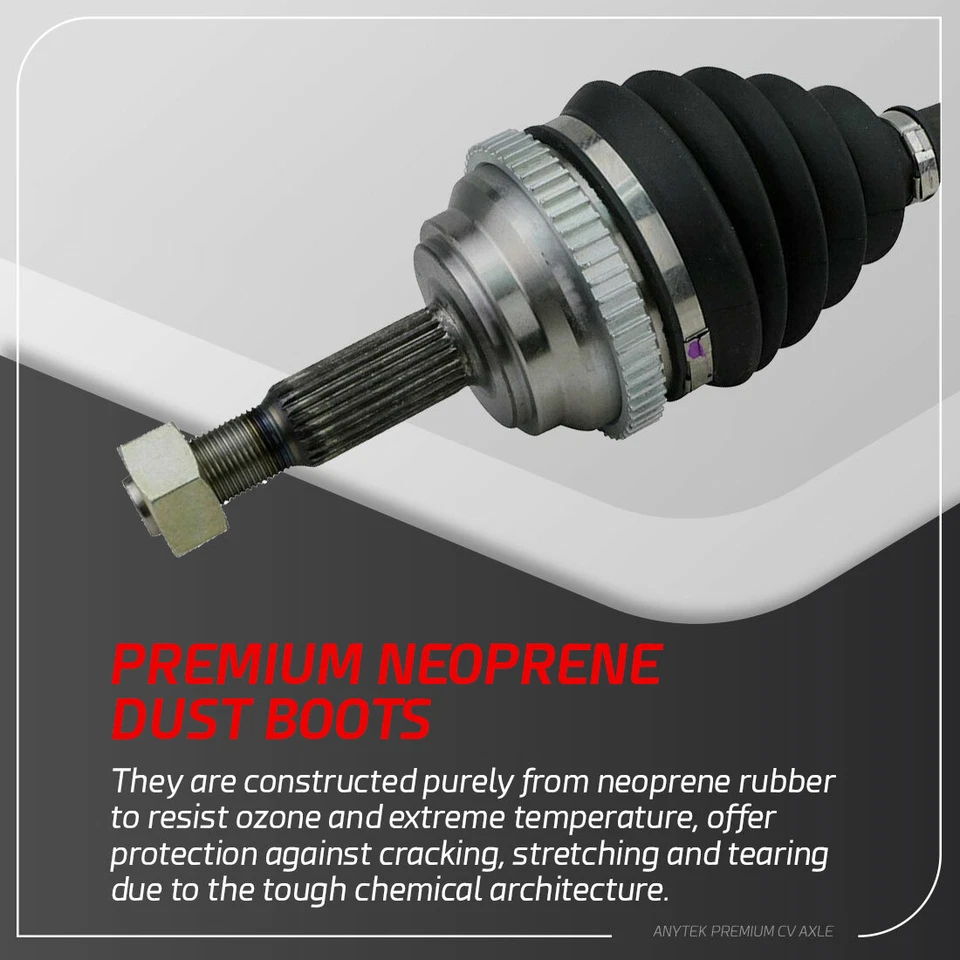 Eje delantero izquierdo CV con ABS para Dodge Plymouth 1995 1996 1997 1998 1999 neón Foto 3 de 4