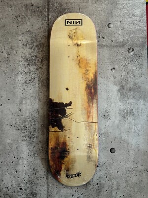 WELCOME X NINE INCH NAILS NIN - THE DOWNWARD SPIRAL DECK - 9.0''