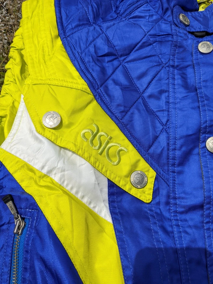 Vintage Parachutes Asics Vest Color Block Jacket  - Image 2 of 4