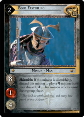 LOTR TCG HUNTERS BOLD EASTERLING 15C73 NM/MINT  a Top Shelf Card