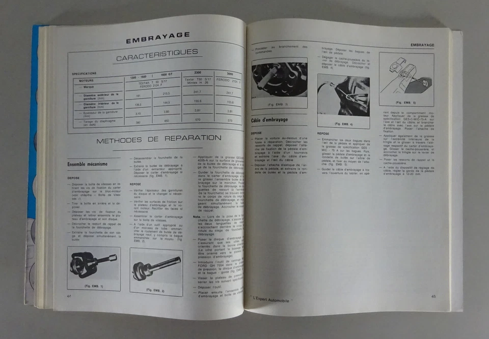 Manual De Reparación Del Experto Automotriz Ford Capri II Edición 04/1975 - Imagen 3 de 4