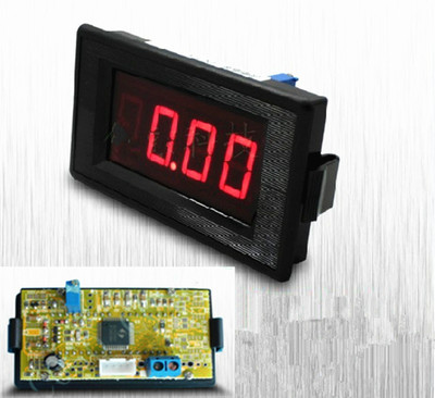 new 3.5 digit RED LED display ohmmeter resistance test meter 0-2KΩ ohm 12v dc