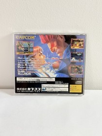 Street Fighter Zero 2 Sega Saturn Japanese Version US Seller no manual