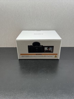 Sony ZV-1F Vlogging Camera - Black Brand New Sealed Box 20.1MP