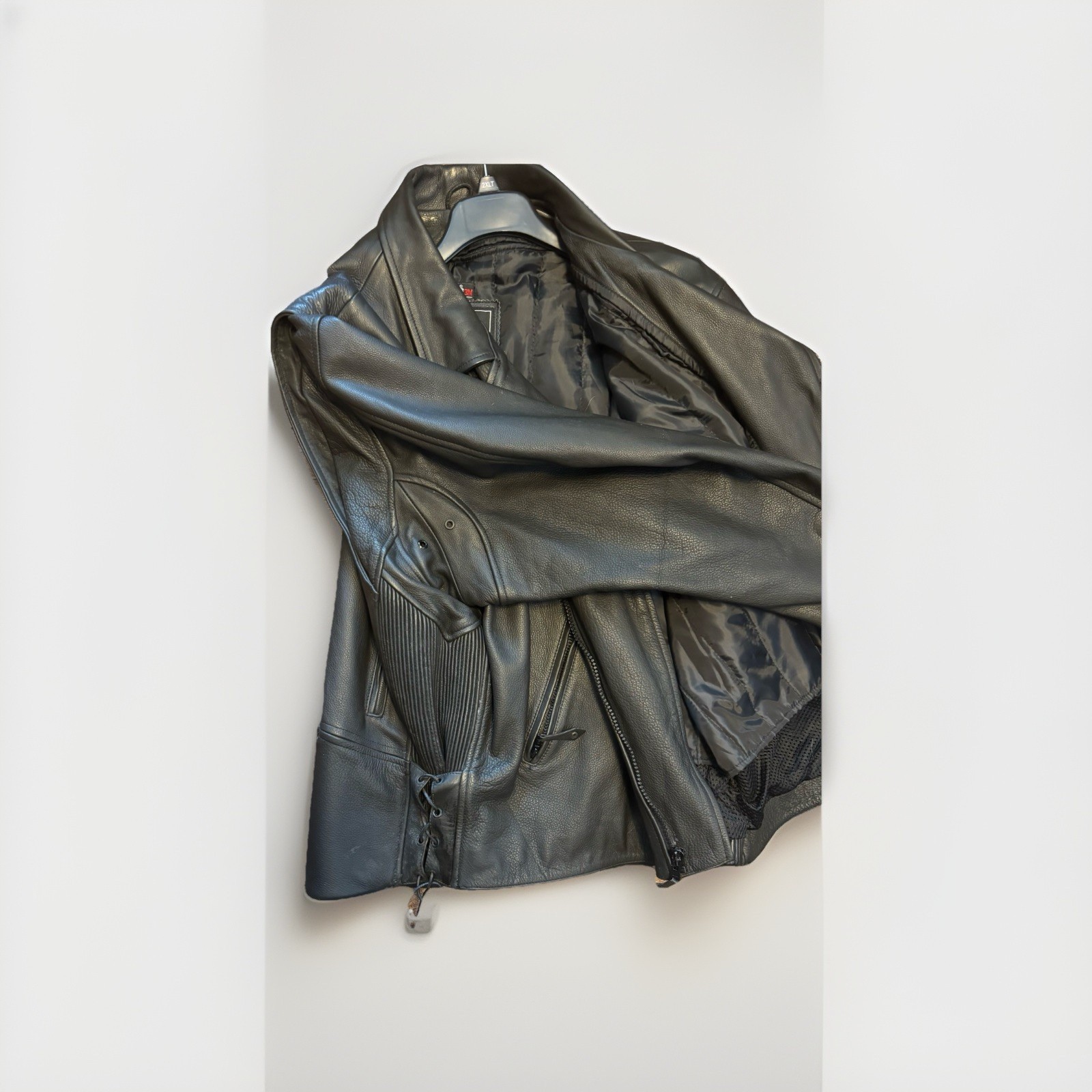 mega force leather jacket Size 58 - image 3