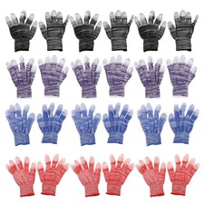 12 Pairs Kids Gardening Gloves Thorn Proof Gloves Rose Pruning Gloves++