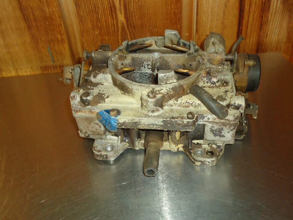 Carter AFB 4-Barrel Carburetor Carb 4331s D7C 1967 Buick Skylark 340 V-8 - Image 3 of 4