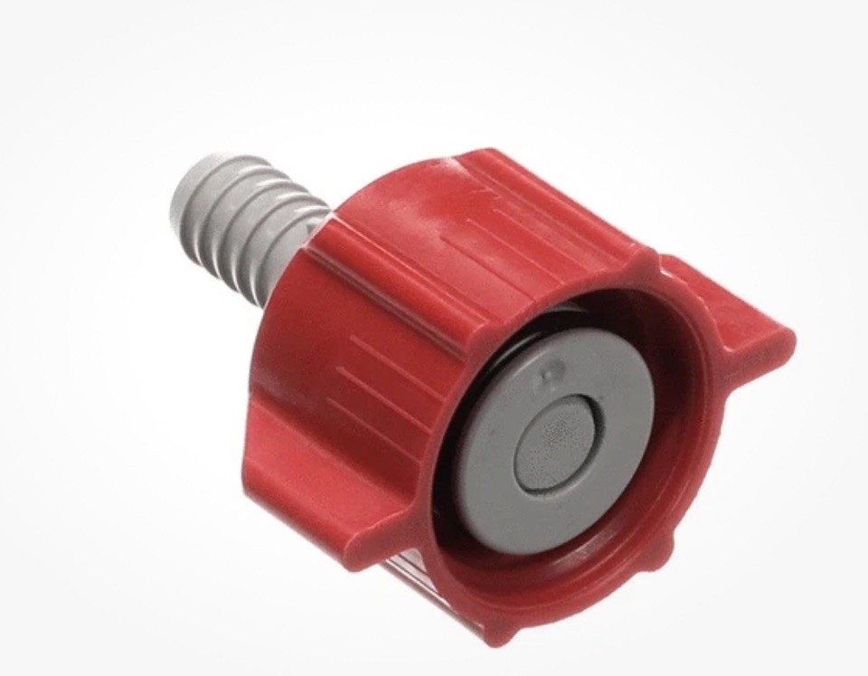2-PACK COKE BAG IN BOX SYRUP RED BIB CONNECTORS CC-BIB 3/8 LANCER 82-0291 