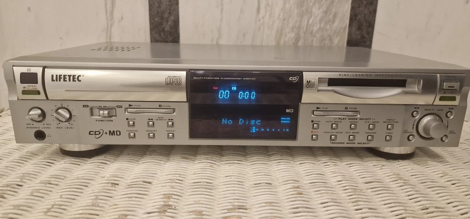 Lifetec LT8964 CD- und MD-Player mini disc - Bild 3 von 4