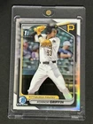 Konnor Griffin 2024 1st Bowman Draft Chrome Refractor Card Pittsburgh Pirates