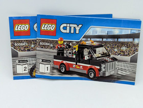 LEGO City: Racing Bike Transporter 60084 100% Complete w/Instructions - no Box