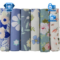 Baumwollstoff Meterware 50X50Cm 6 StüCk Patchwork NäHen Quilten Diy Basteln
