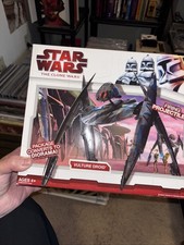 Star Wars Clone Wars 2009 Vulture Droid Action Figure Vehicle MISB