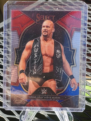 Andre The Giant 2023 Panini Select WWE PREMIER LEVEL #138 Red Blue Retail Insert
