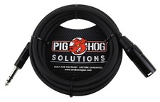 Pig Hog PX-TMXM25 1/4" TRS to XLR Balance Adaptor Cable, 25 Feet 25 ft