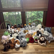 Huge Lot of 44 Ganz Webkinz Assorted Plush Stuffed Animals NO CODES