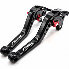 Short Black Clutch & Brake Levers - Triumph Tiger 1200 Explorer 2012-2022