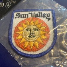 VTG SUN VALLEY Ski Resort Souvenir Sew On  Patch