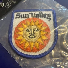 VTG SUN VALLEY Ski Resort Souvenir Sew On  Patch