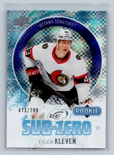 2023-24 Upper Deck Ice #SZ-27 Tyler Kleven Sub Zero #/799