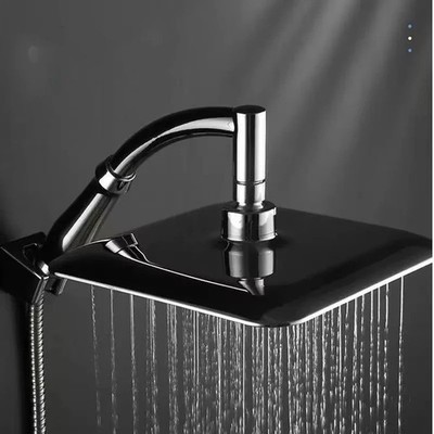 9 Zoll drehbarer 360 Grad Badezimmer Regenduschkopf ABS Chrom Wassersparend S