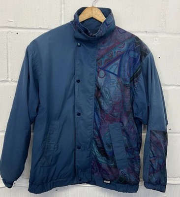 Vintage Browning Masterclass Jacke Herren L 90er Retro Abstraktes Muster Gorpcore