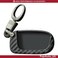 New Key Fob Case Cover Ring Chain Fits For Jeep Dodge Chrysler Accessories