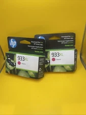 HP 933XL Magenta Office jet Ink Cartridge NEW LOT OF 2 EXP: 05/2023
