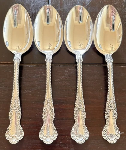 Cambridge by Gorham Sterling Silver Oval Soup Spoons 4 Total