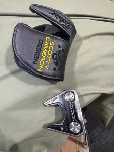 Grip De Putter Scotty Cameron Dancing Cameron Noir Cord - Authentique 2024 - Neuf