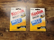 Kodak PK36 Processing mailer 2 Pack Genuine Original Kodak Collector Unopened