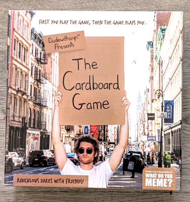 WHAT DO YOU MEME ~ THE CARDBOARD GAME FOR 3-20 PLAYERS ~ NEW IN SEALED BOX